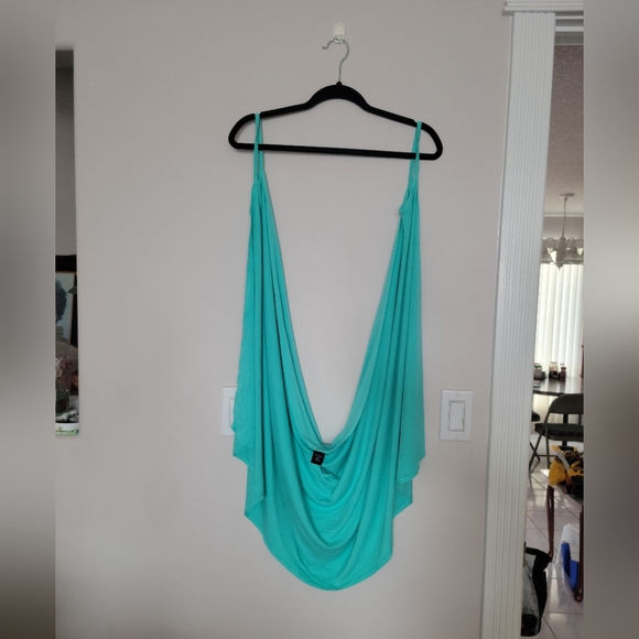 Teal Beach Swimsuit Cover Up - Picture 4 of 7